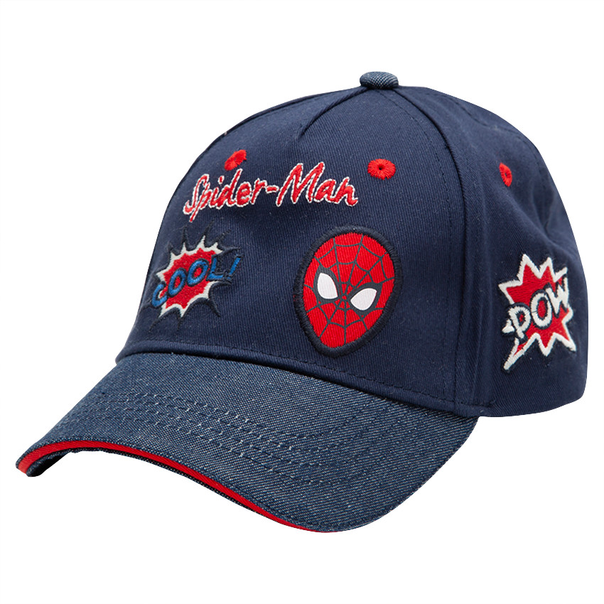 Casquette en twill avec dabges et broderies Marvel Spiderman 