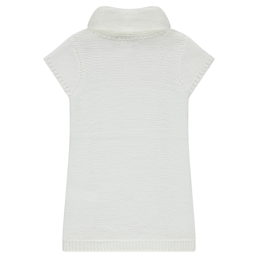 Robe en tricot avec col roulé 