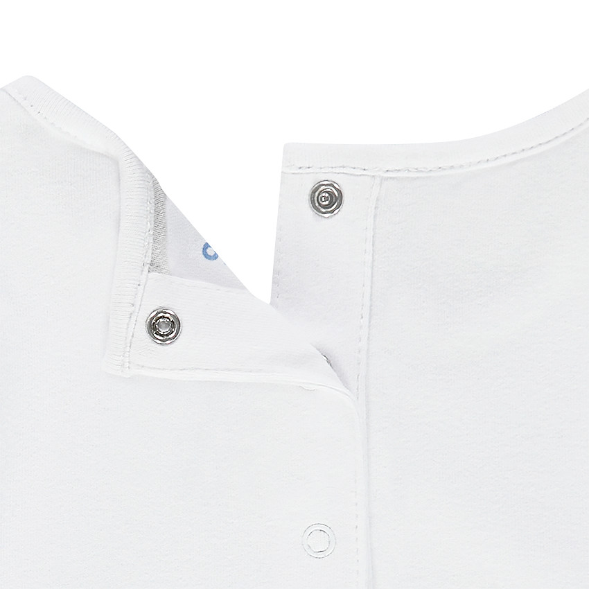 Tee-shirt manches longues en jersey avec print coloré 