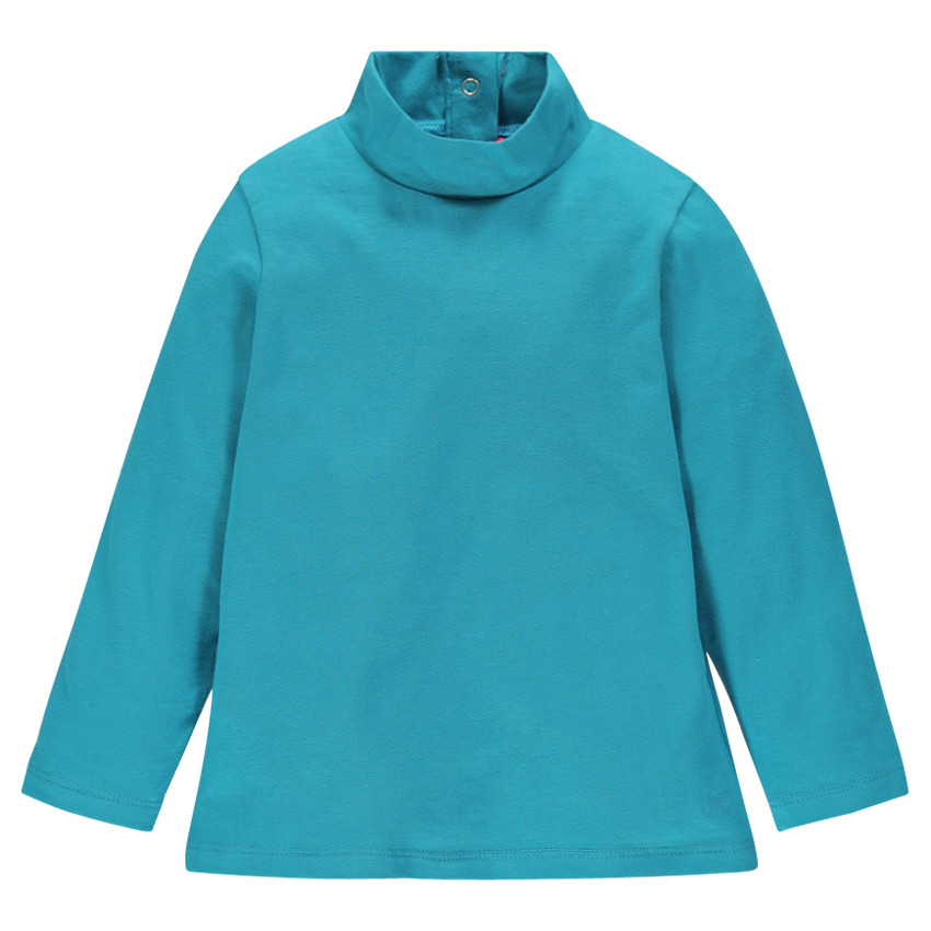 Sous-pull col cheminée en coton stretch 