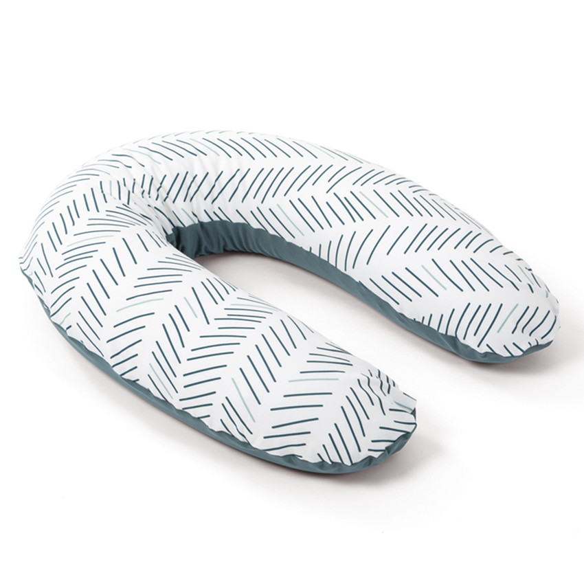 Coussin d'allaitement Doomoo – Ethnic petrol 