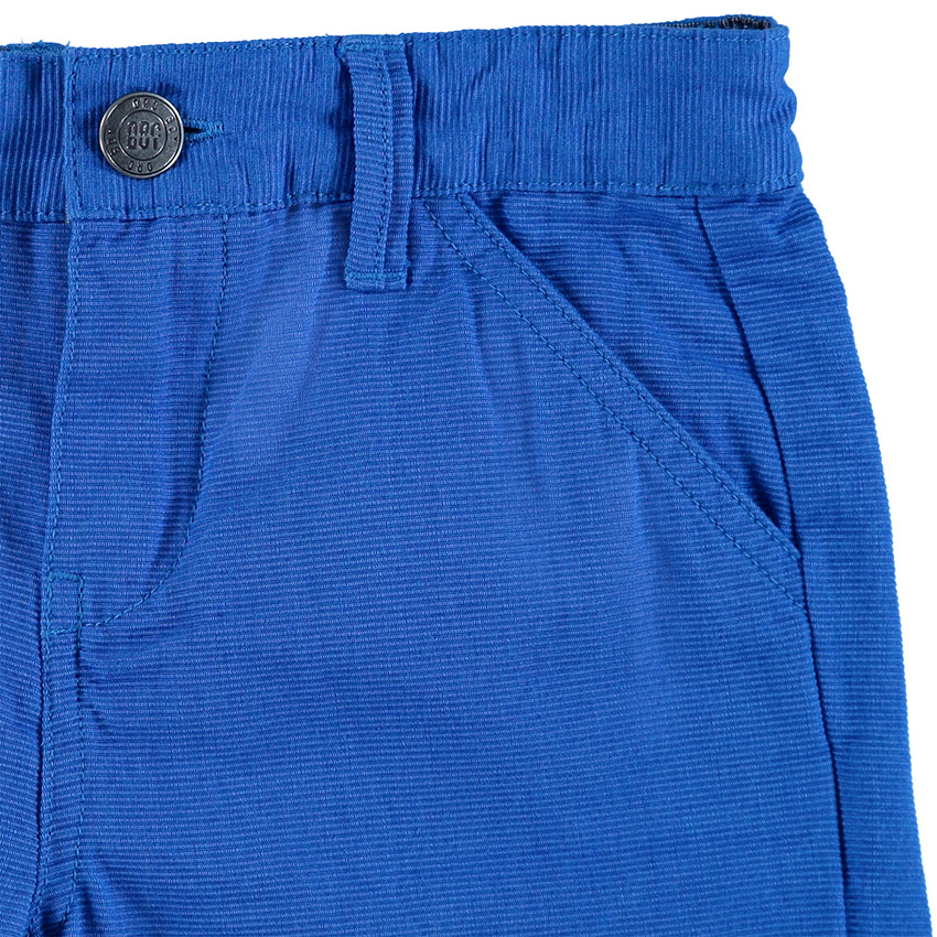 Bermuda en coton fantaisie à poches 