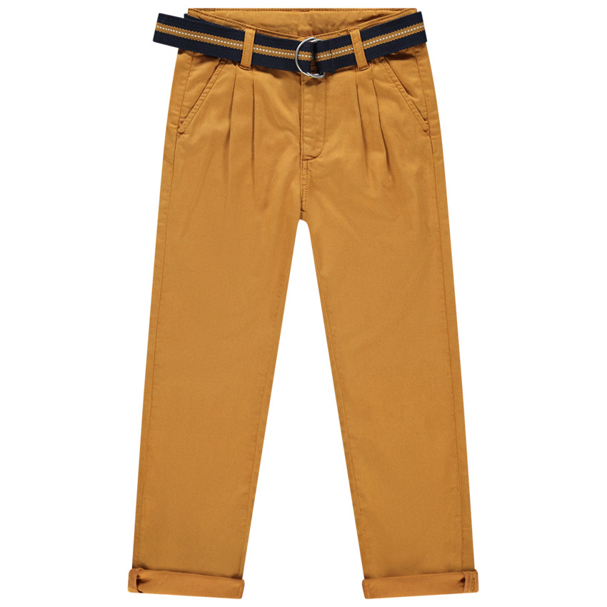 Pantalon forme chino à ceinture amovible 