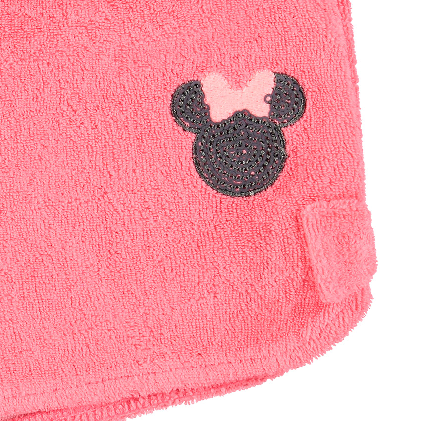 Ensemble avec tunique rayée print Minnie Disney et short en éponge 