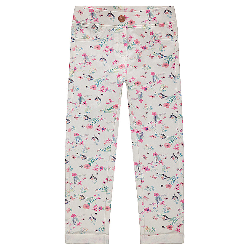 Jegging en molleton imprimé all-over 