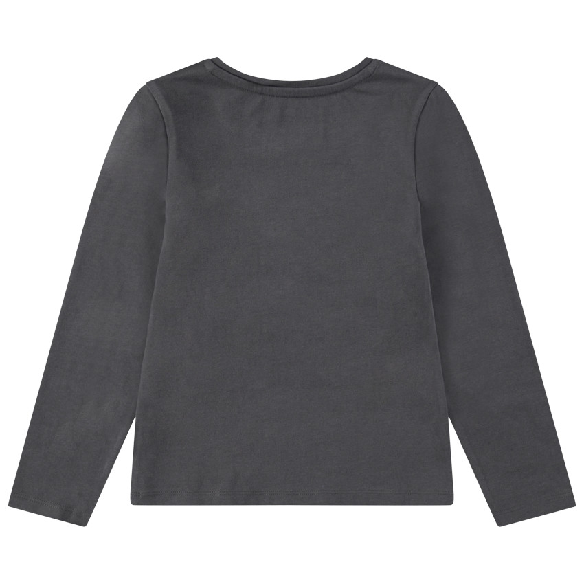 Tee-shirt manches courtes avec motif fantaisie printé 