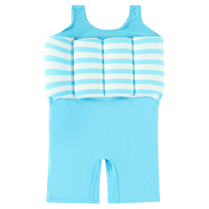 Maillot de bain rayé avec flotteurs  