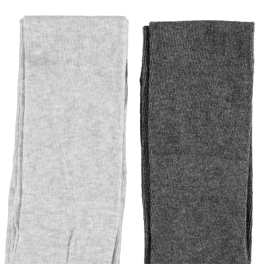 Lot de 2 collants épais unis 