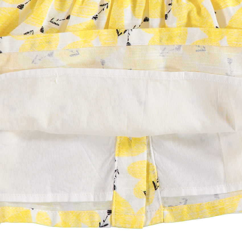 Robe sans manches avec imprimé fantaisie all-over 