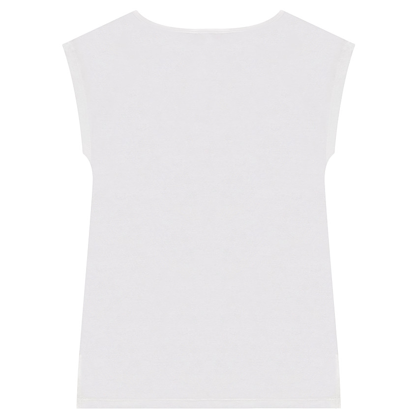 Junior - Tunique manches courtes imprimée all-over avec tigre printé 