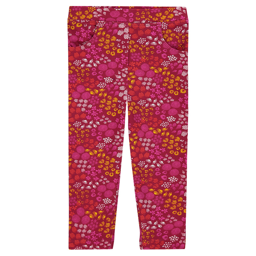 Jegging imprimé fleuri 