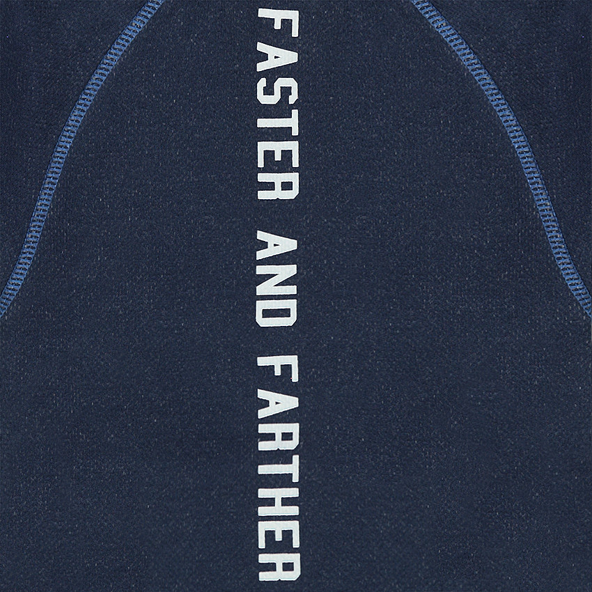 Sweat en molleton à capuche avec print esprit sport et poches zippées 