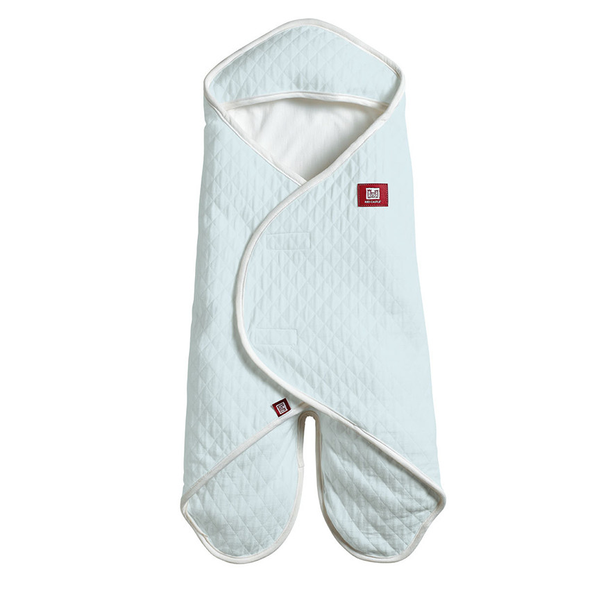 Couverture à emmaillotter Babynomade légère 6-12 mois - Powder Blue 
