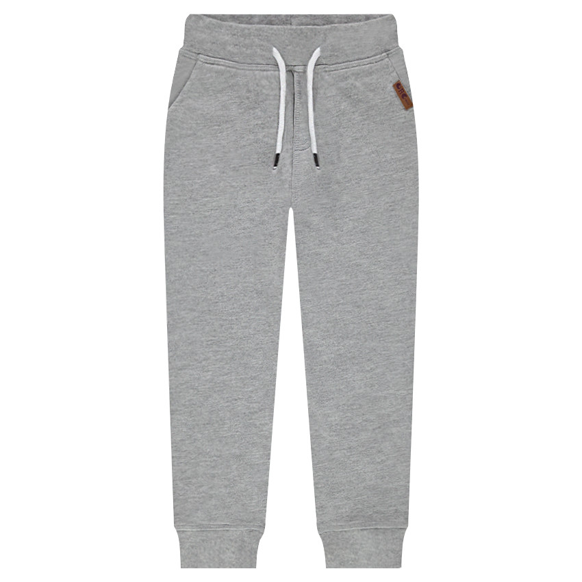 Pantalon de jogging en molleton uni 