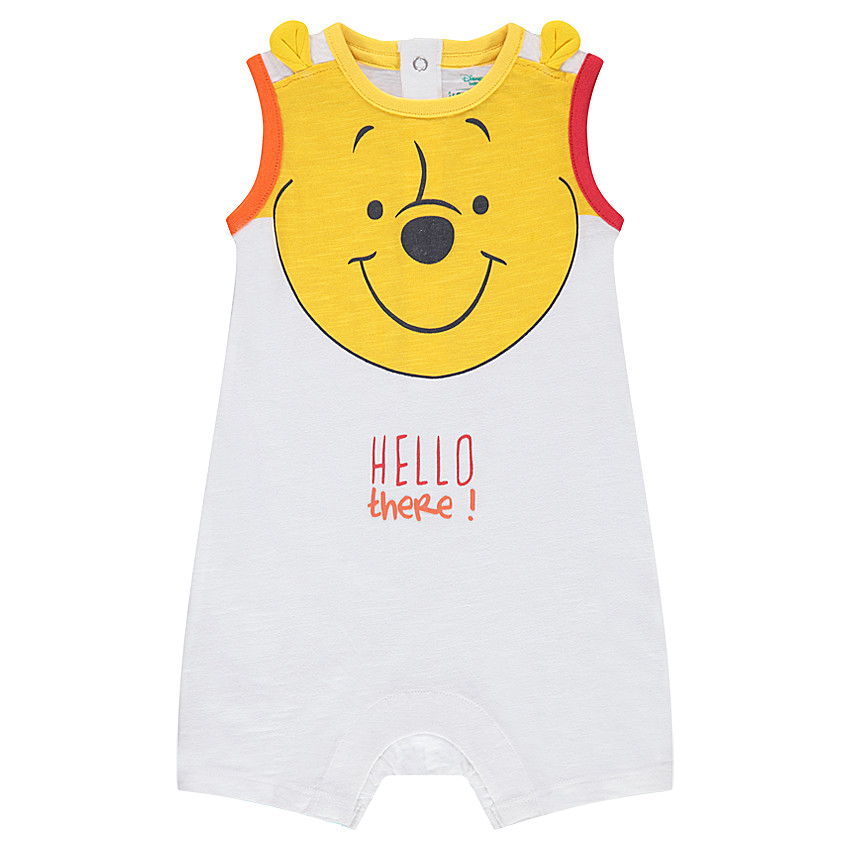 Combinaison courte en jersey ©Disney print Winnie l'Ourson 