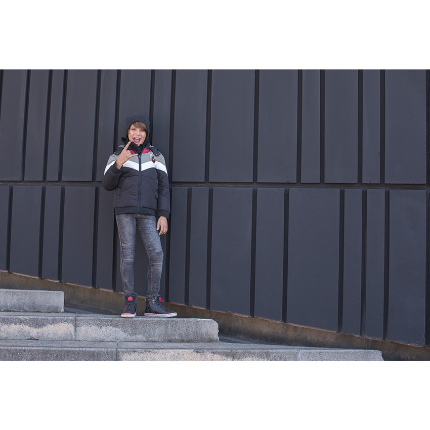 Junior - Sous-pull en jersey avec col cheminée 