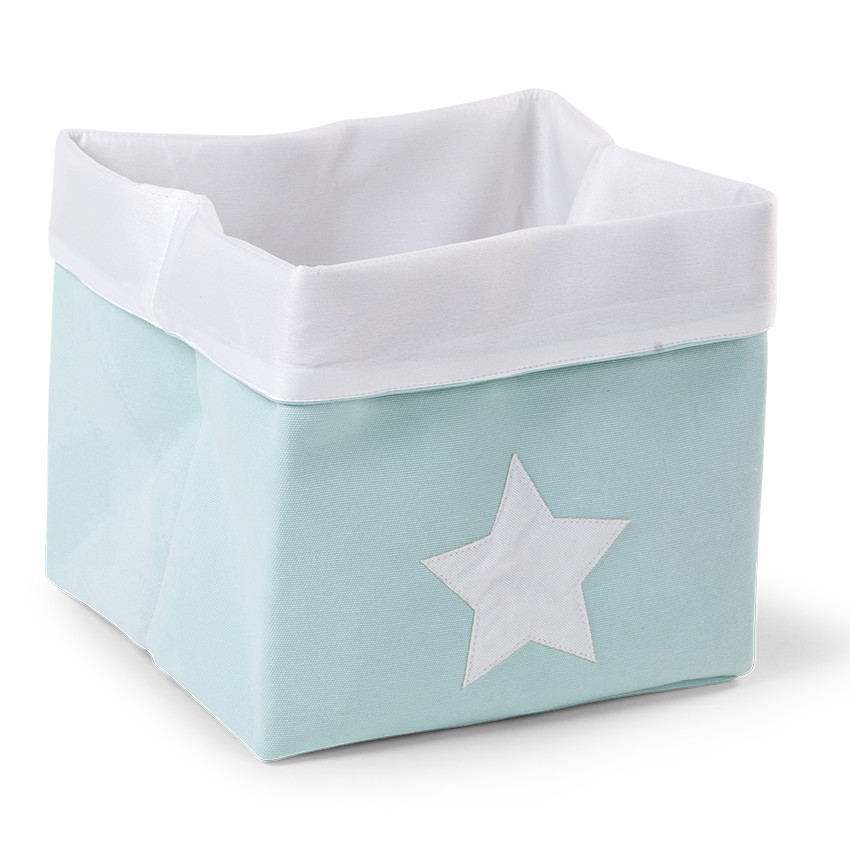 Panier 32 x 32 x 29 cm - Mint bleu 