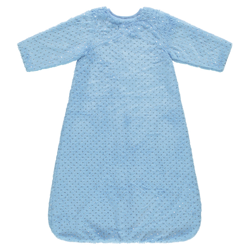 Turbulette en sherpa imprimée doublée jersey 