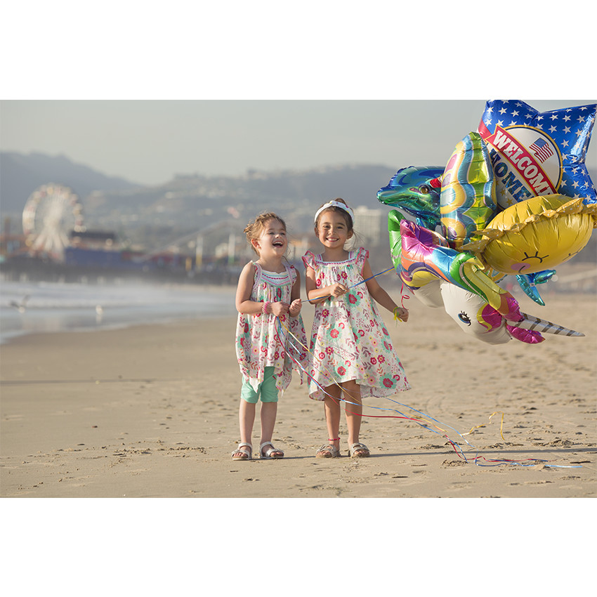 Tunique volantée imprimée fleurs all-over avec détails brodés 