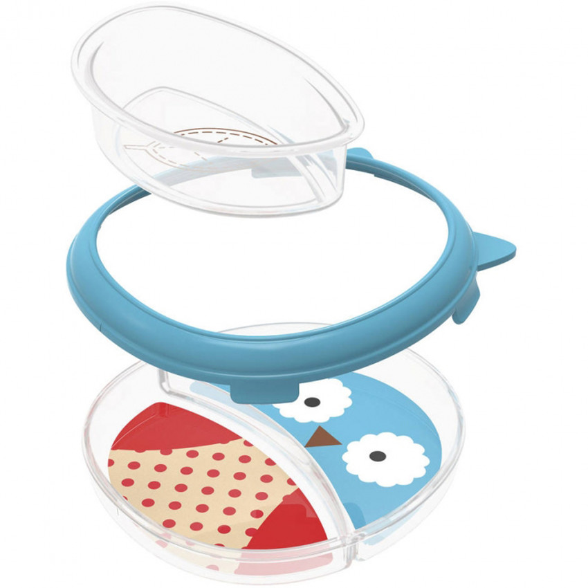 Pack vaisselle Zoo Smart Serve - Hibou 