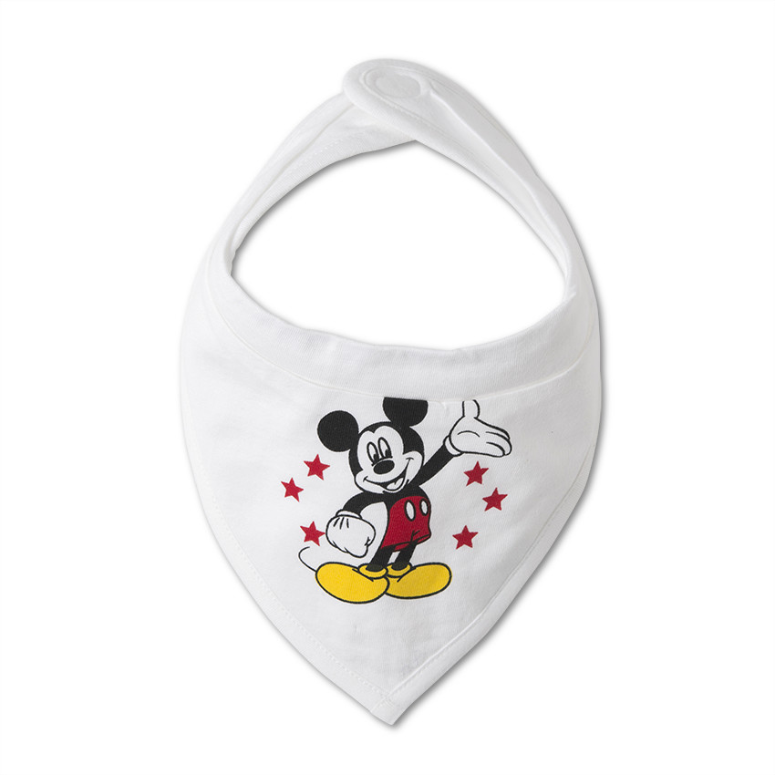 Set de 2 bavoir en jersey Disney print Mickey 
