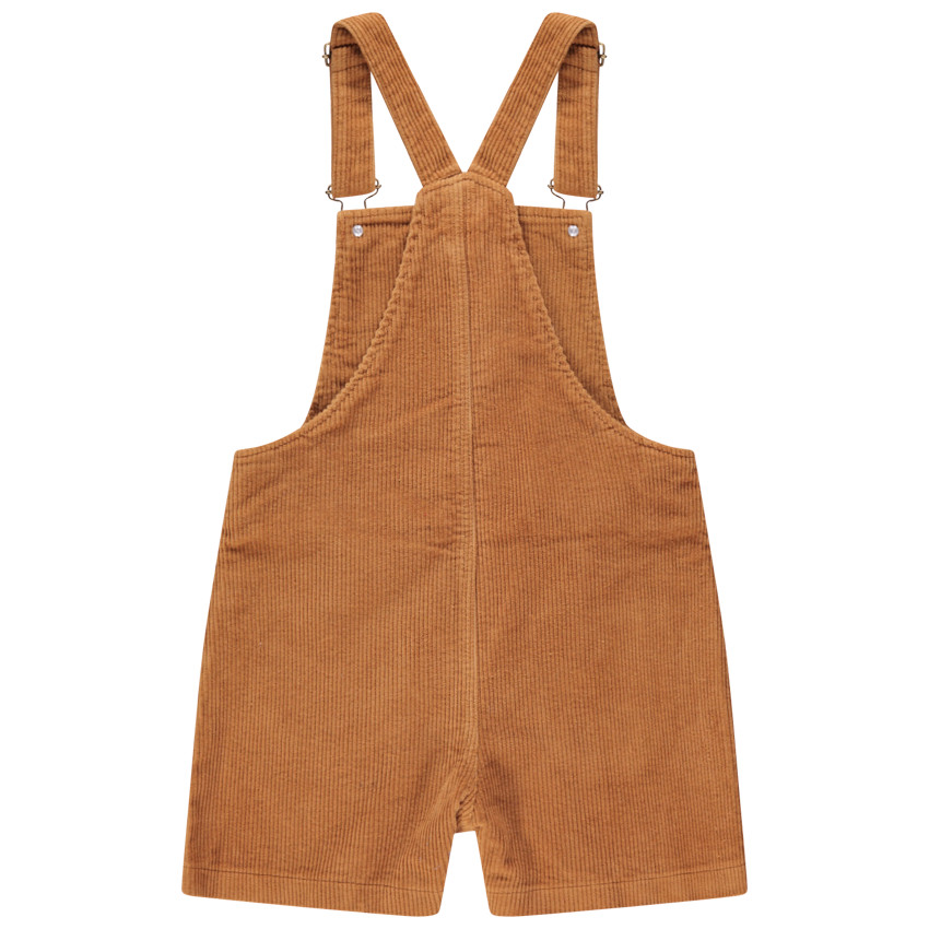 Junior - Salopette en velours côtelé à poches plaquées 