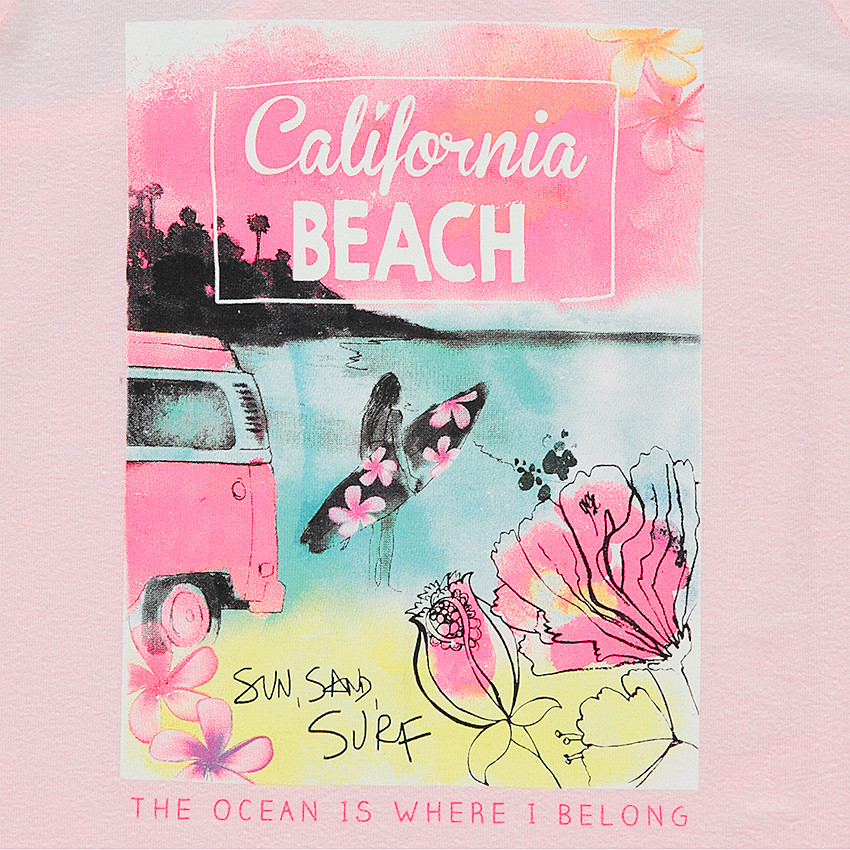 Débardeur en jersey avec print fantaisie 