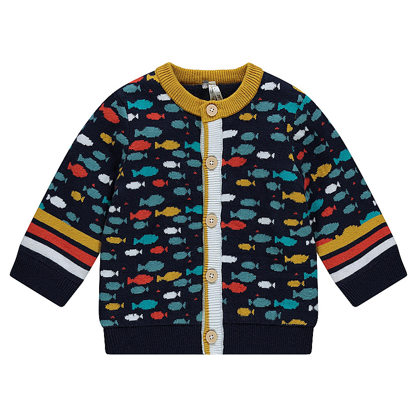 Gilet en tricot avec motif all-over 