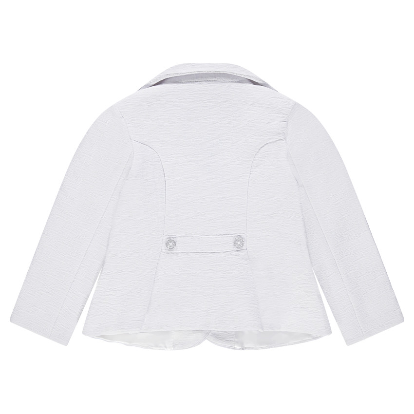 Blazer en jacquard avec doublure satinée 