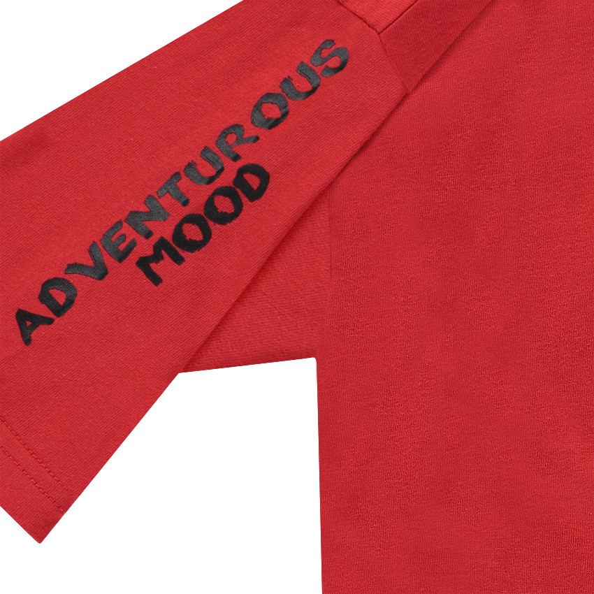 Sweat à manches courtes en molleton léger 