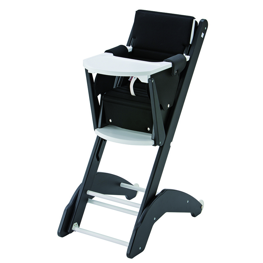 Chaise haute 21 Evo – Noir/blanc 