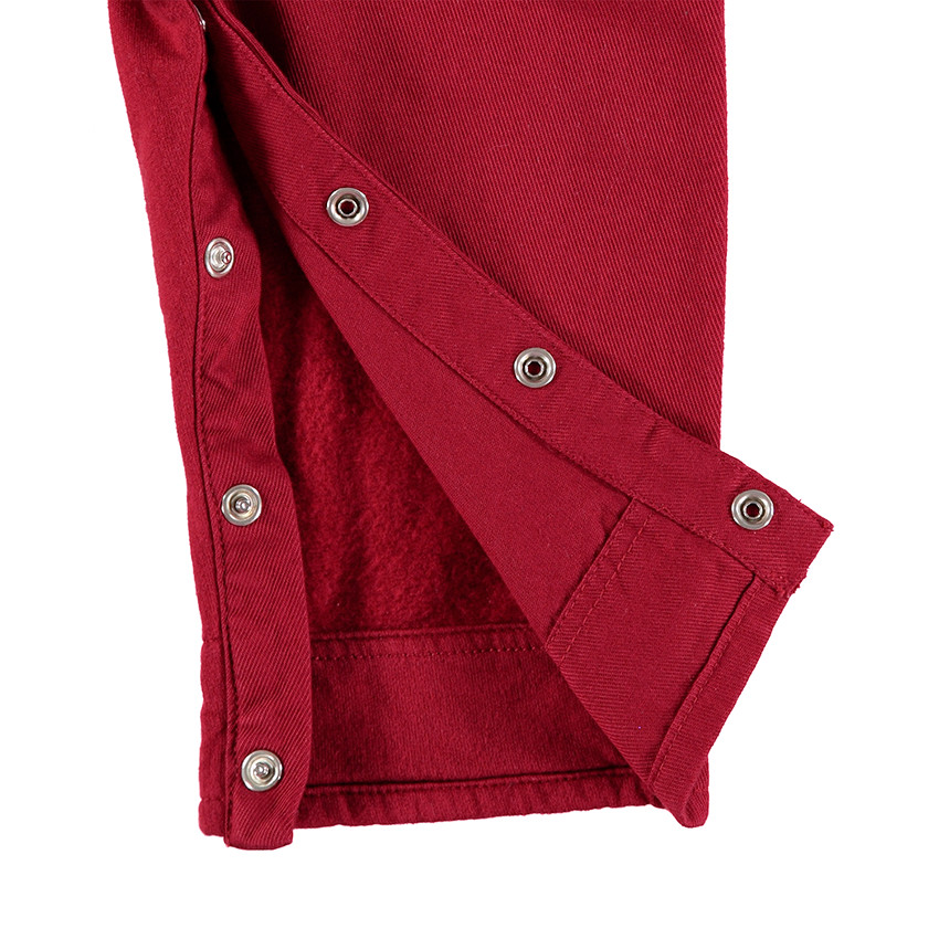 Salopette en coton avec renard brodé 