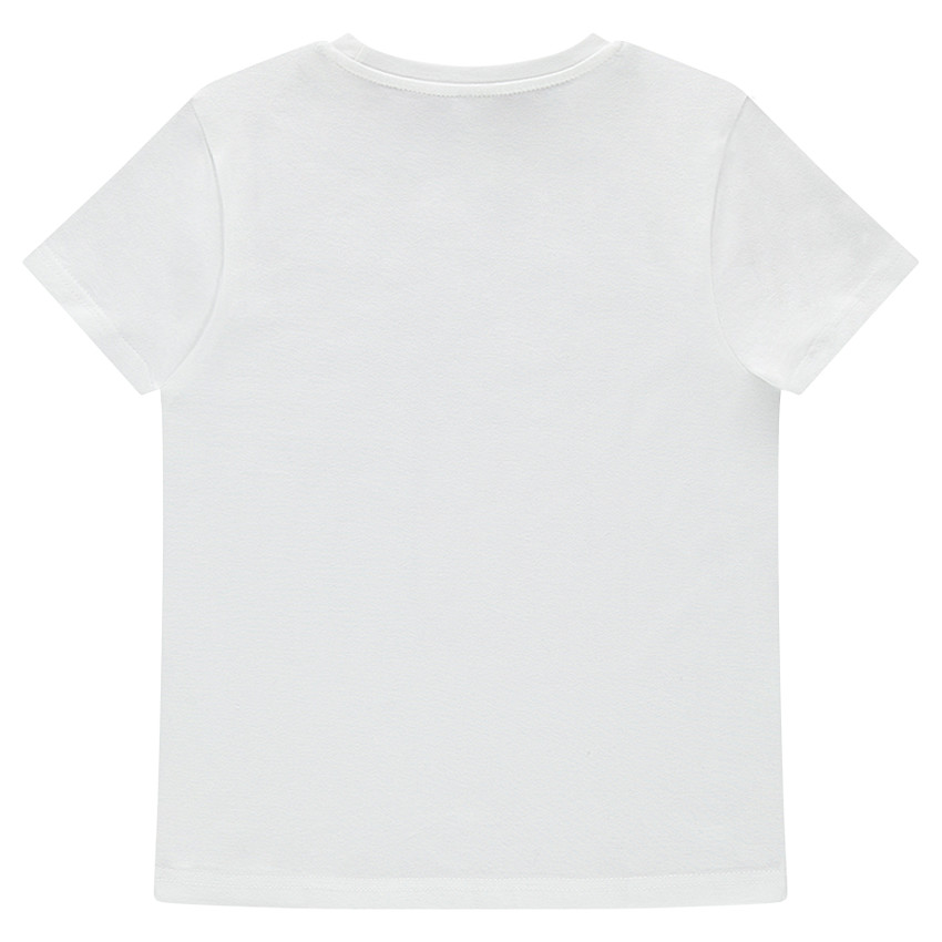 Junior - Tee-shirt manches courtes en jersey avec ananas et palmiers 