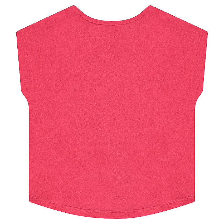 Tee-shirt manches courtes forme boîte avec sublimation sur le devant 