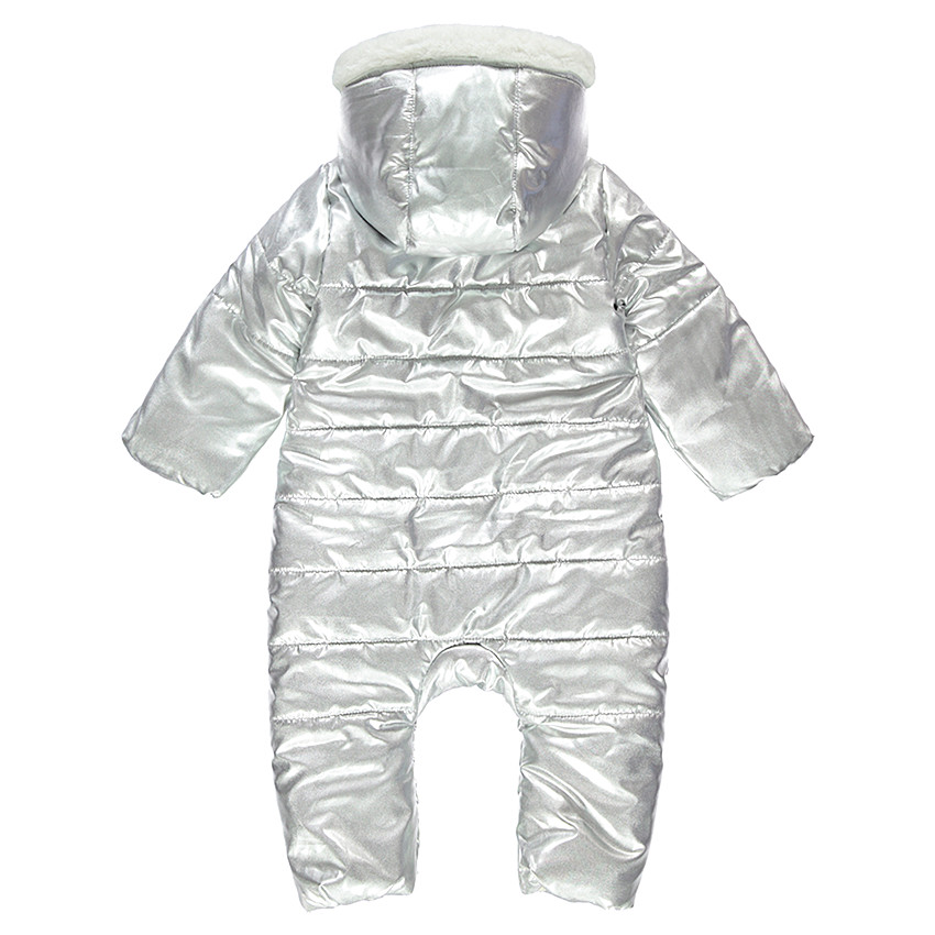 Combi-pilote matelassée doublée sherpa avec poches pressionnées 