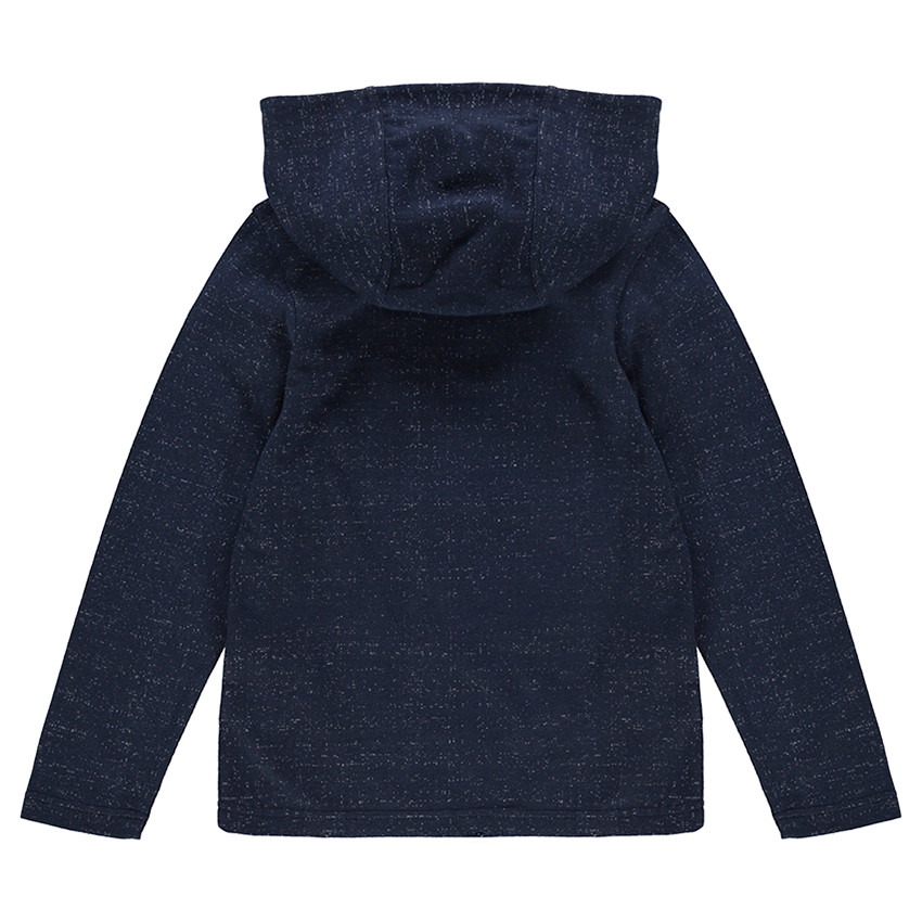 Junior - Tee-shirt manches longues en maille fantaisie avec message printé 