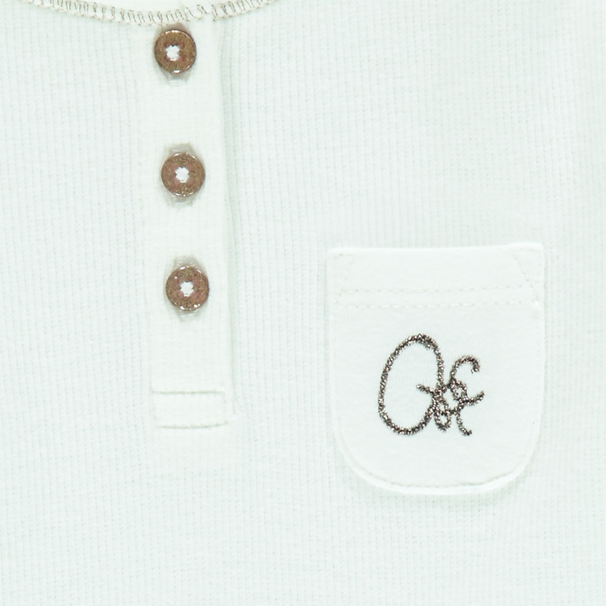 Tee-shirt manches longues à côtes 