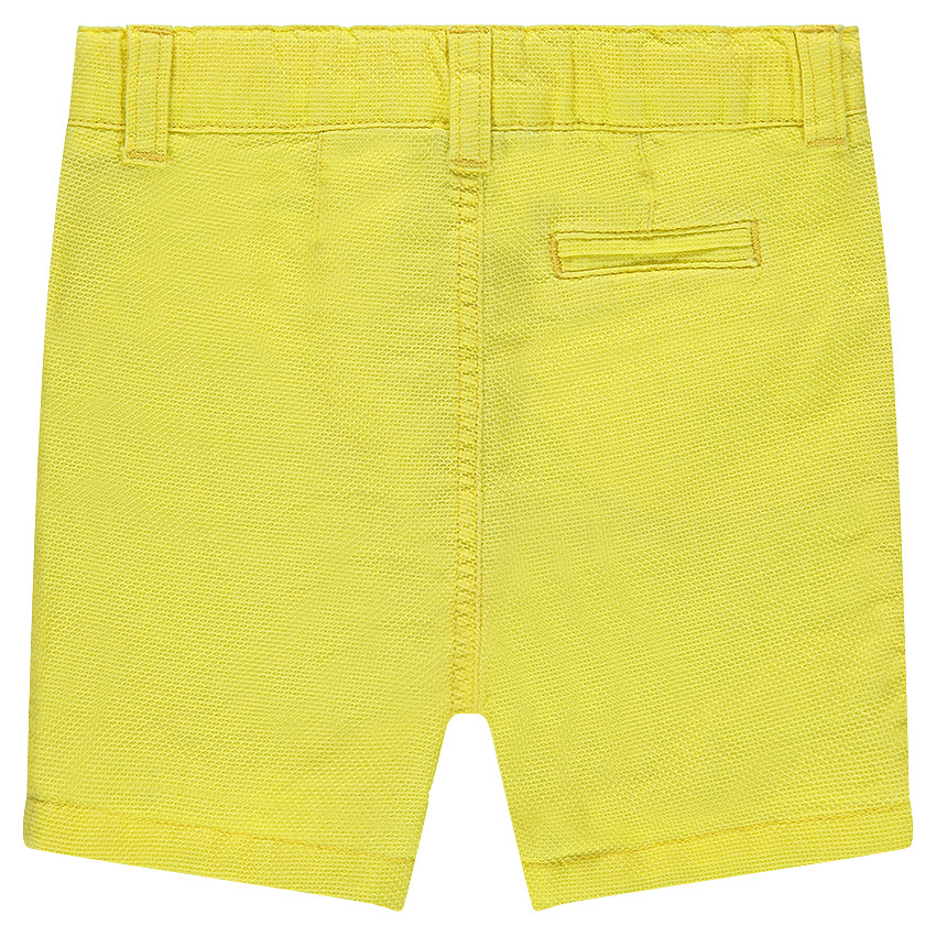 Bermuda en coton nid d'abeille surteint 