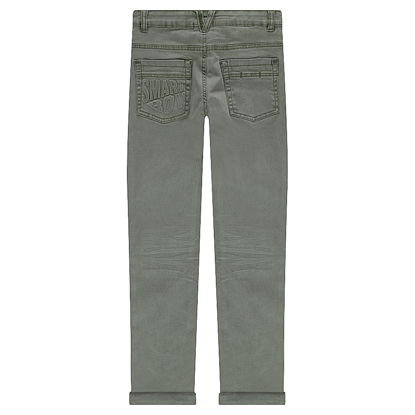 Junior - Pantalon surteint effet crinkle avec inscription reliefée 