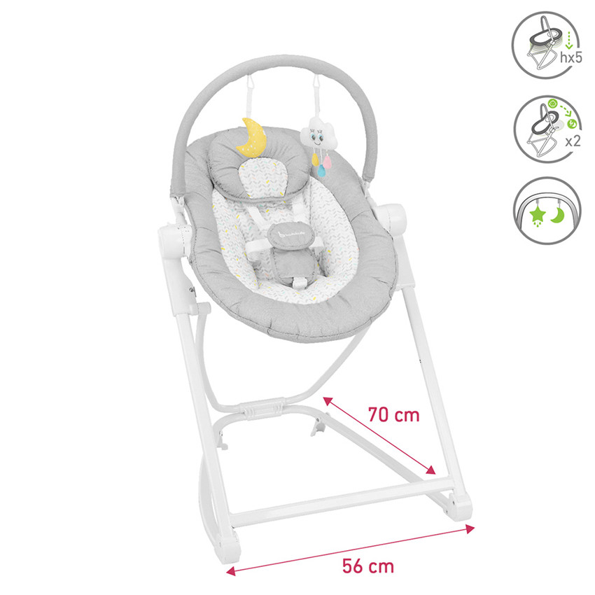 Transat en hauteur Compact'Up - Candy 