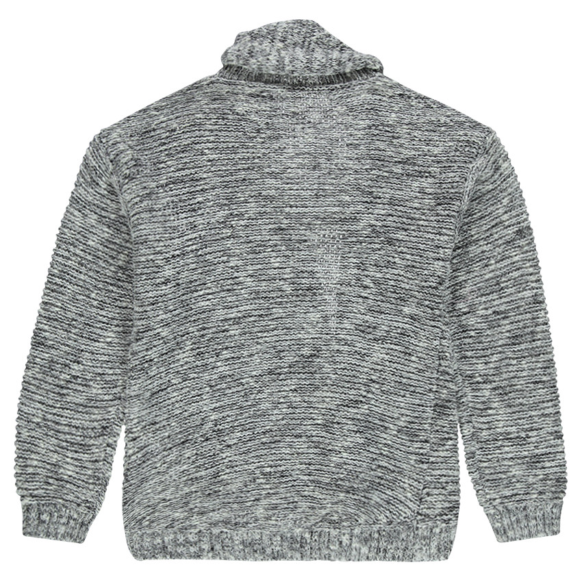 Junior - Gilet loose en maille chinée 