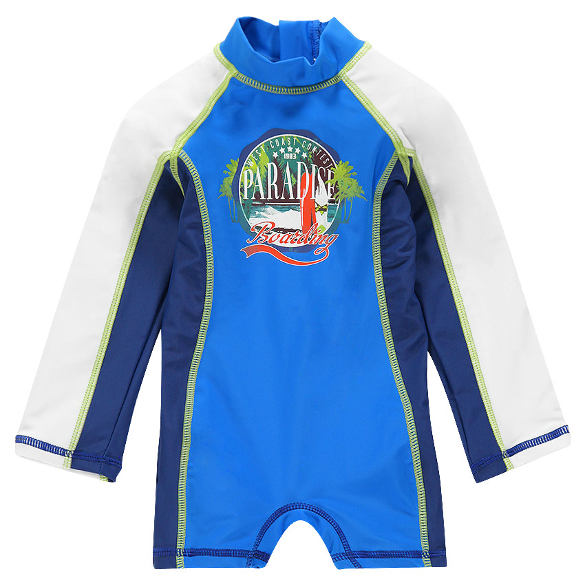 Combinaison anti-UV manches longues avec print fantaisie 