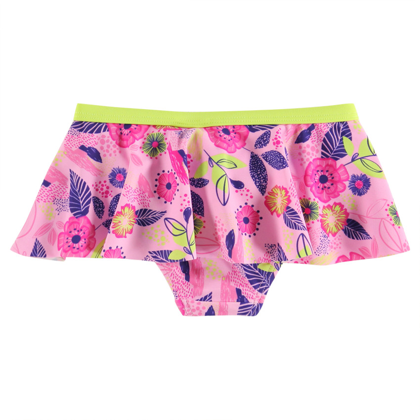 Maillot de bain 2 pièces imprimé fleuri 