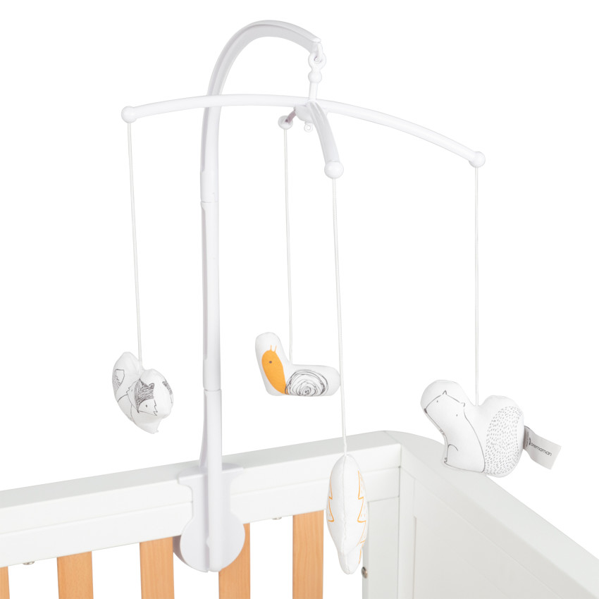 Mobile à suspensions animaux de la forêt 