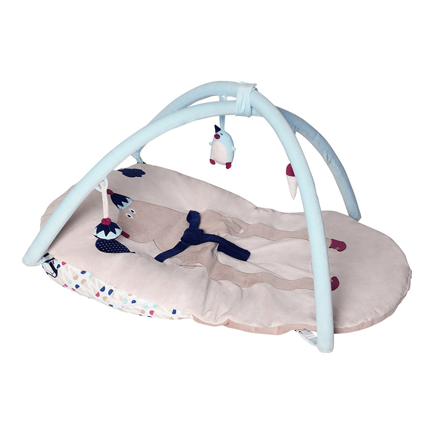 Tapis d’éveil 3 en 1 – Rose 