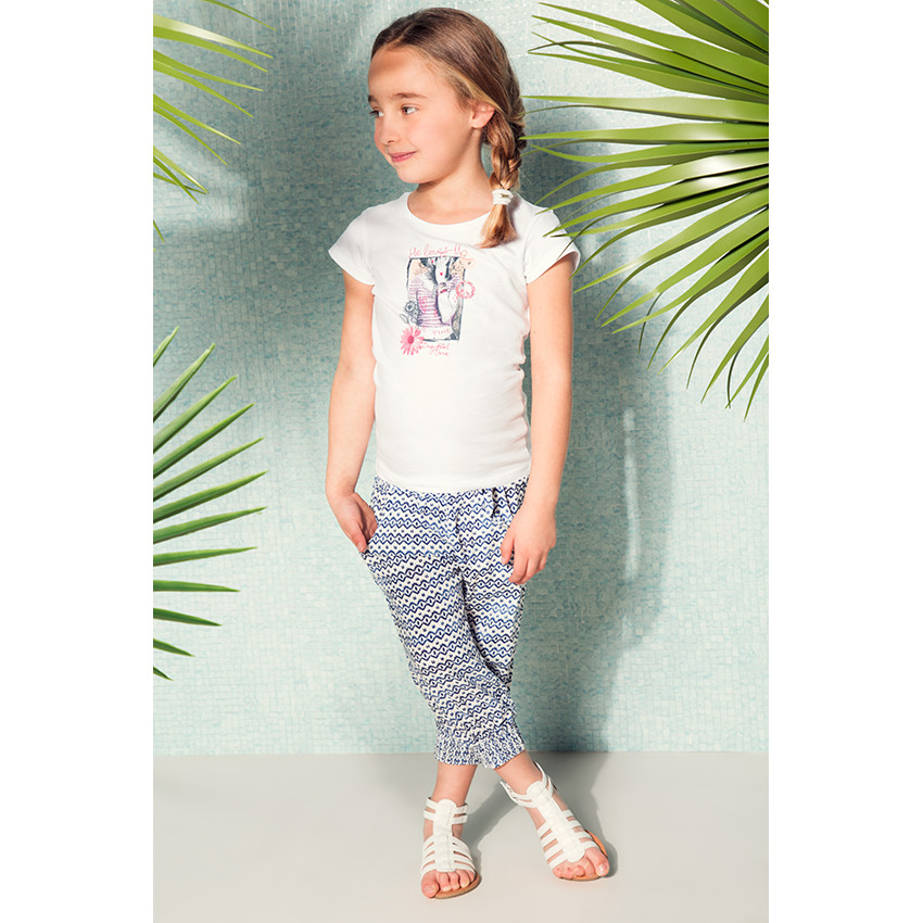 Tee-shirt manches courtes printé 