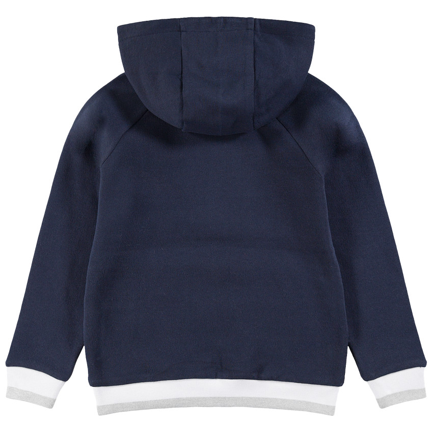 Junior- Sweat en molleton à capuche avec message printé 