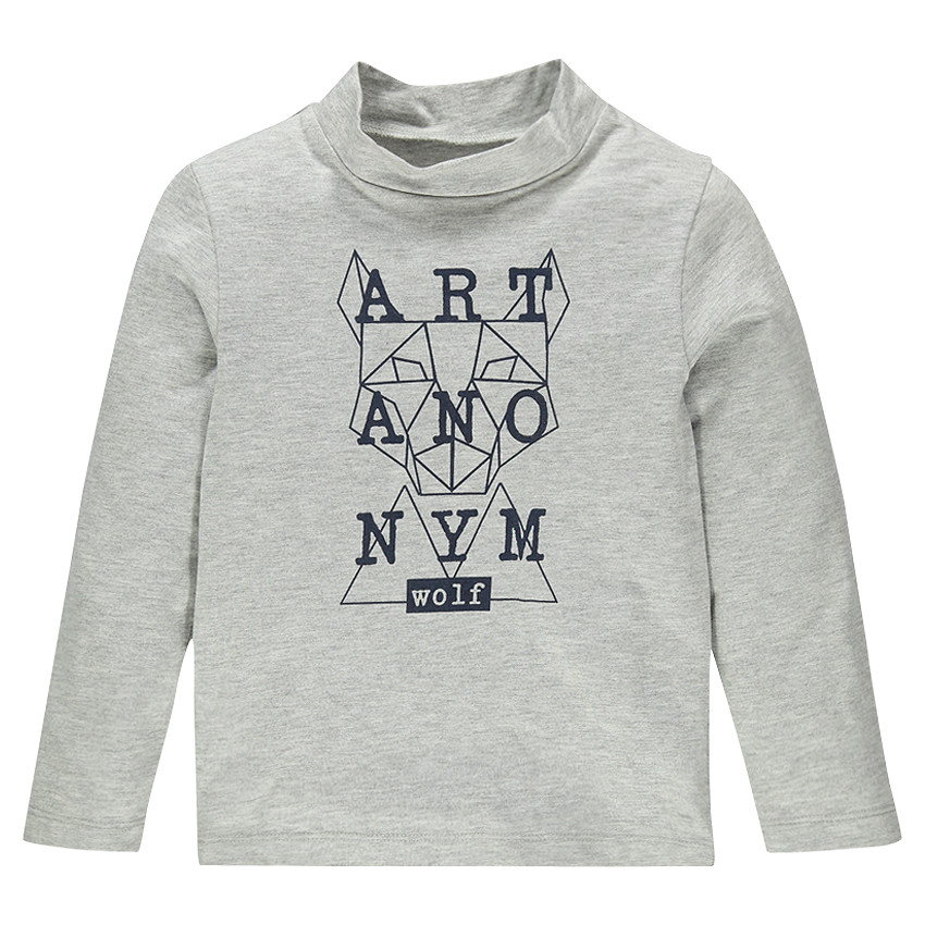 Sous-pull manches longues avec print motif graphique 