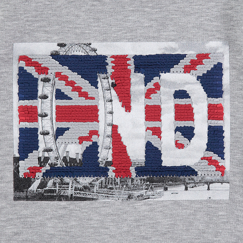 Sweat en molleton avec motif en sequins magiques 