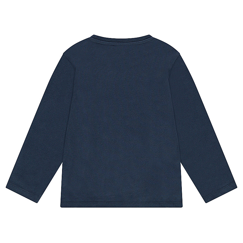 Tee-shirt manches longues en jersey avec print fantaisie 